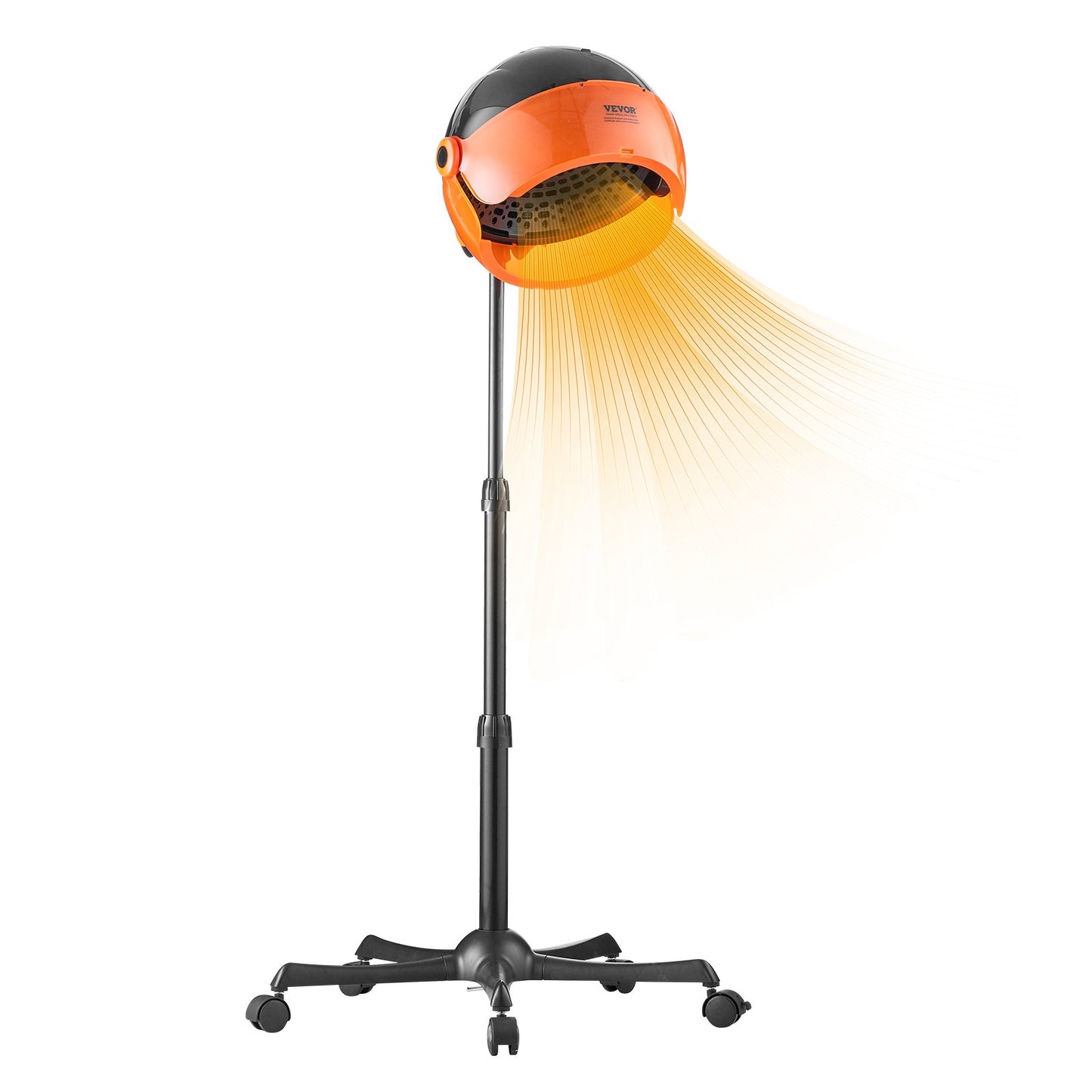Ionic Hooded Dryer, 1875W Professional Bonnet Hair Dryer, Sit Under Hair Dryer With Timer, 3 Temp Settings & Wind Speed, Floor Standing Rolling Base With Wheels For Beauty Salon Home Spa
